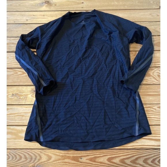 Adidas Tech Fit Athletic Top Size XL Men’s Black - Picture 1 of 6
